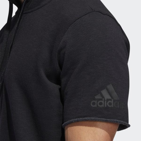 adidas x routine short sleeve hoodie