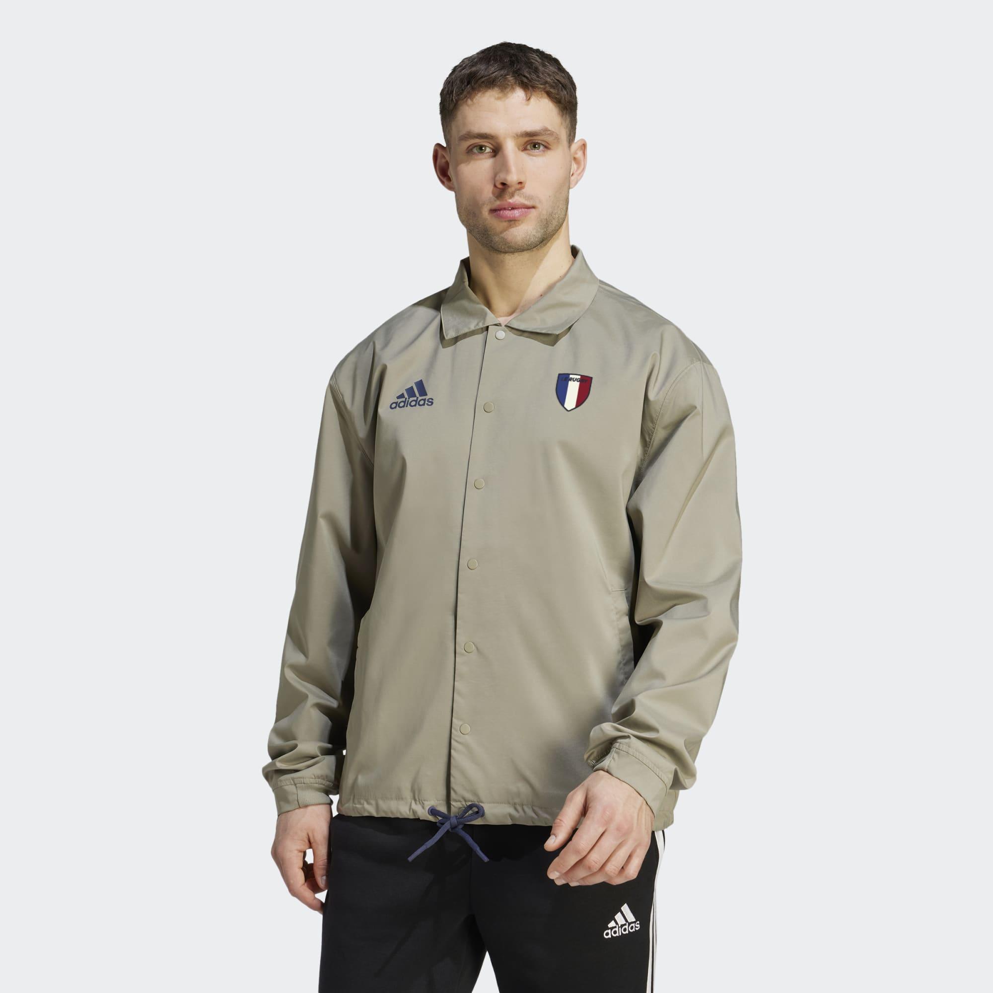 adidas French Capsule Rugby Lifestyle Jacket in Green for Men