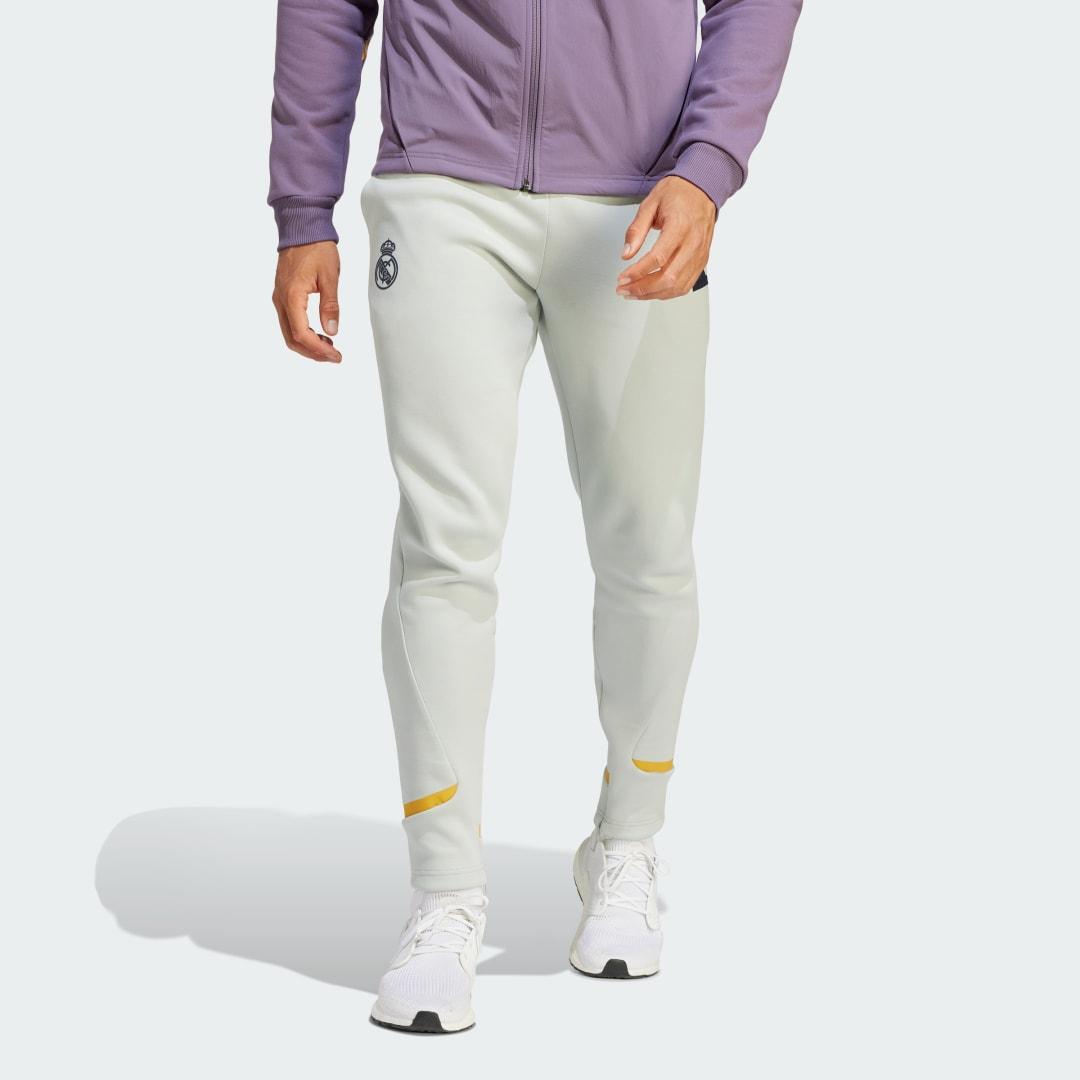 Pantalon Real Madrid Designed for Gameday adidas pour homme en coloris Gris  | Lyst