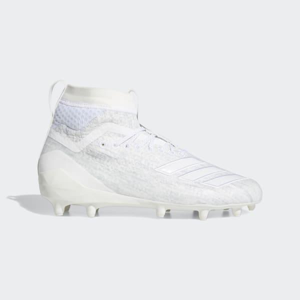 adidas Lace Adizero Lacrosse 8.0 Sk Cleats in White for Men - Lyst