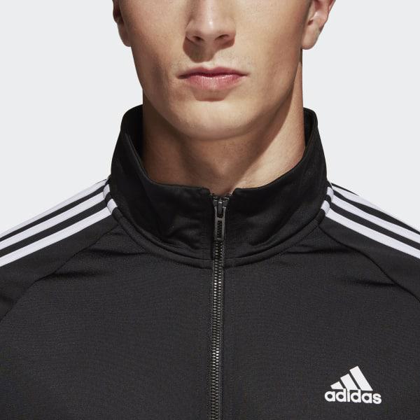adidas essentials track jacket black
