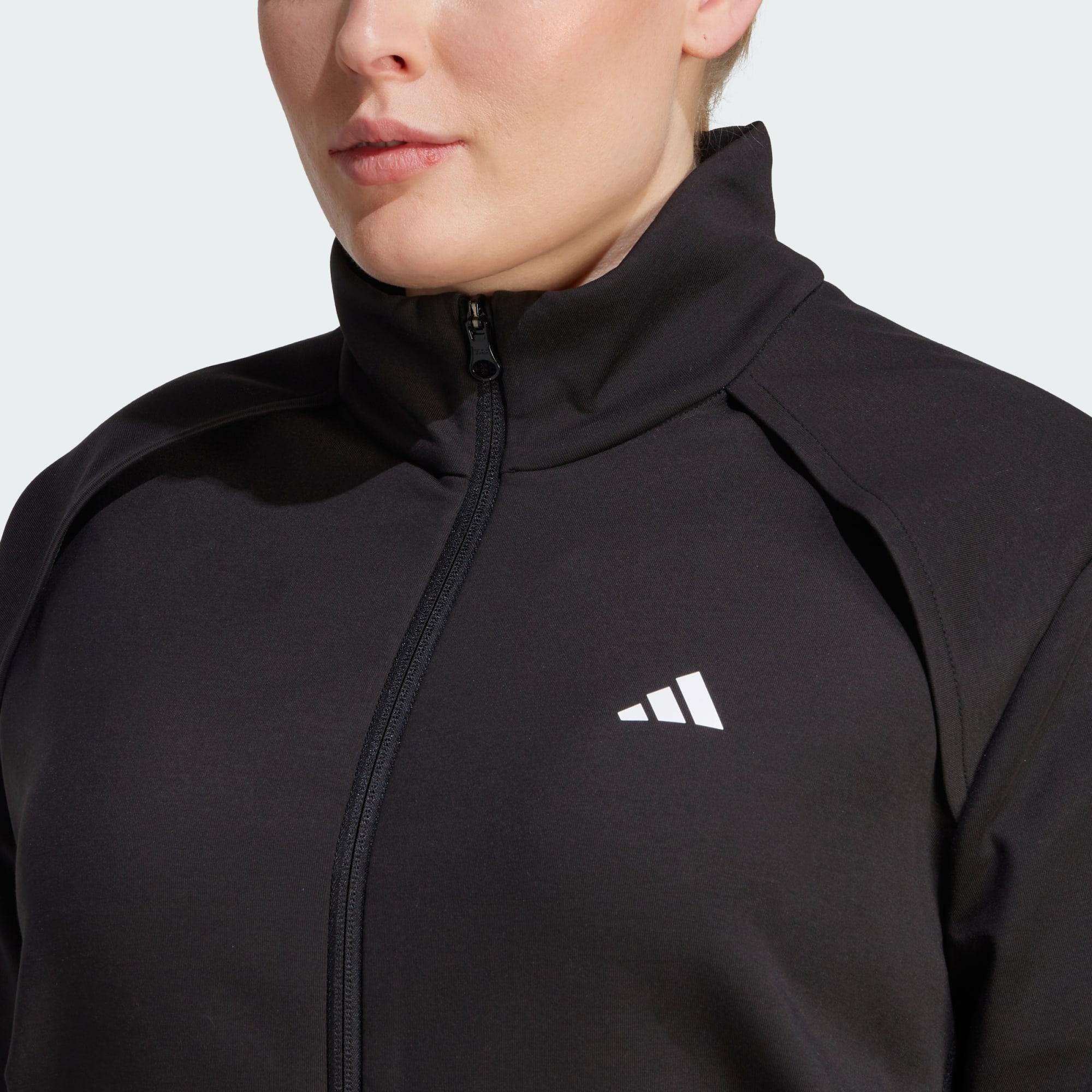 adidas Training Cover-up (plus Size) in Black
