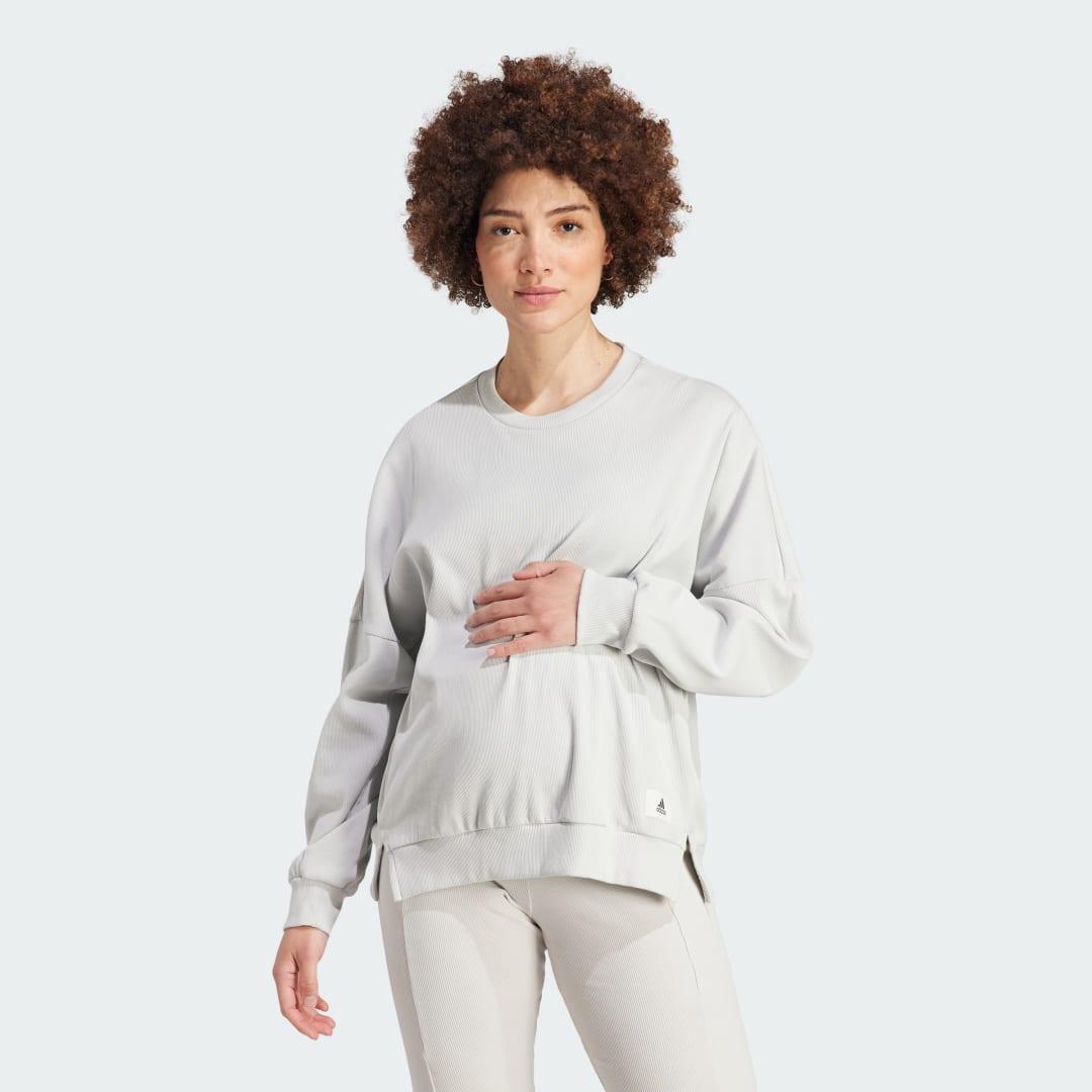 adidas Sweatshirt (positiekleding) in het Wit | Lyst BE