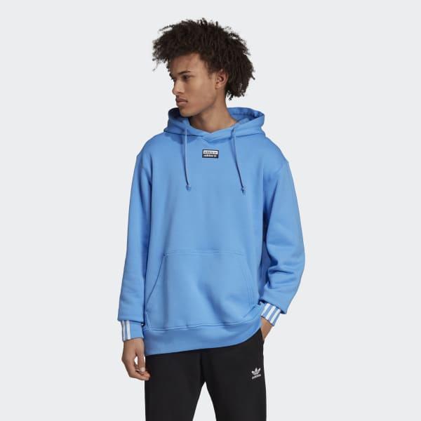 adidas ryv hoodie blue