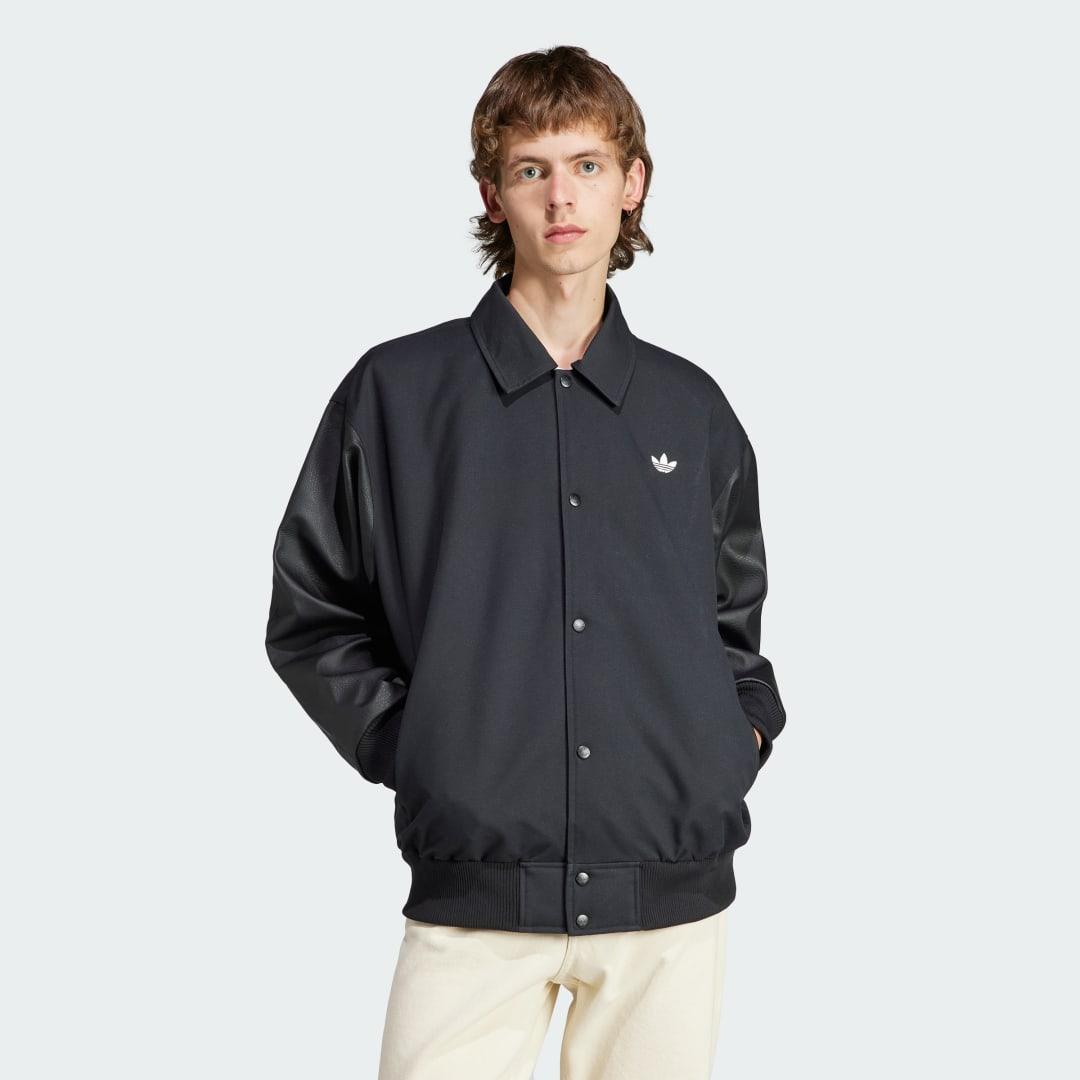 Adidas button jacket hotsell