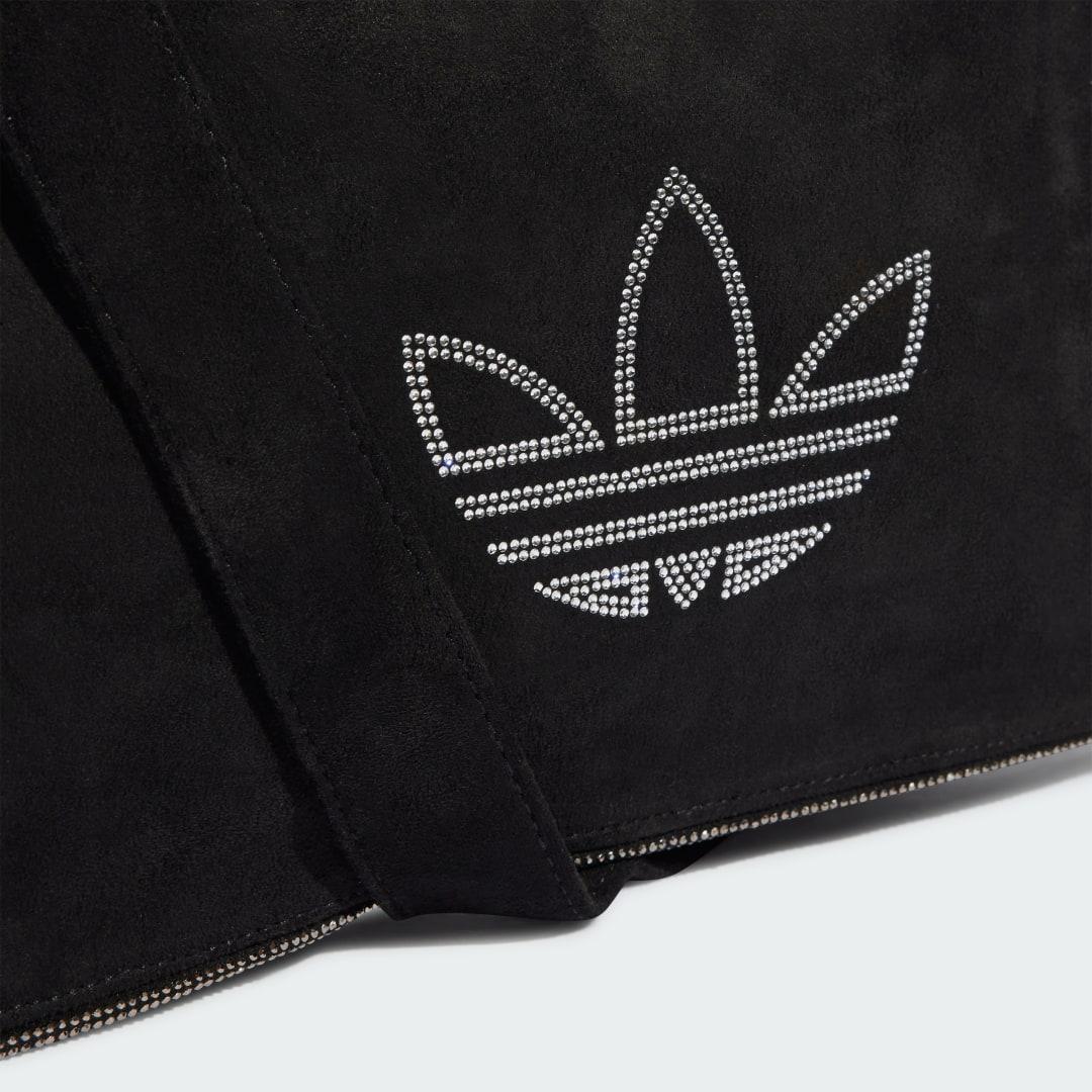ADIDAS【送料込】Rhinestone Fake Suede Shoulder Bag Rhinestones Fake Suede Shoulder Bag - Black | adidas Hong Kong