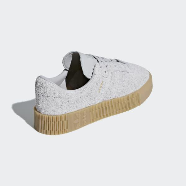 adidas samba rose grey one white