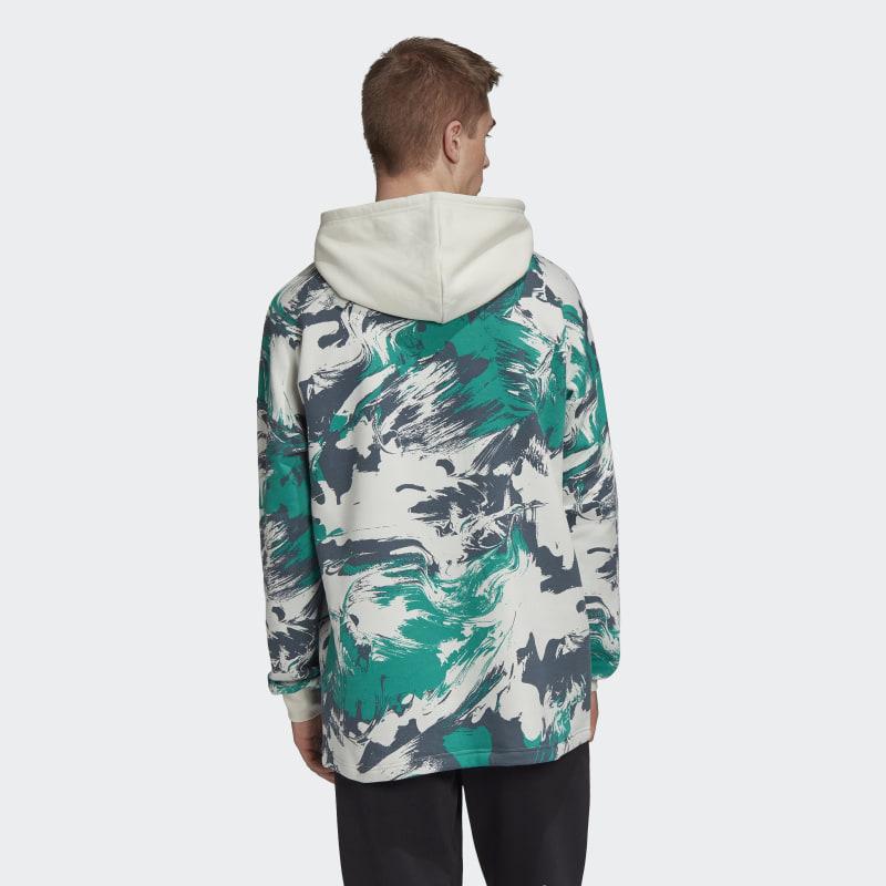 adidas id allover print hoodie
