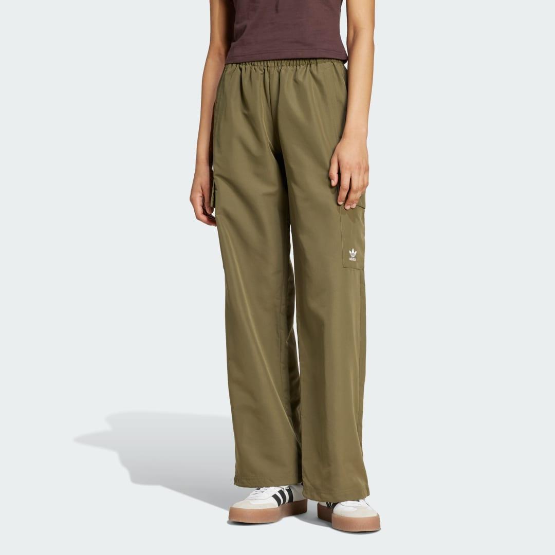 adidas Essentials Woven Cargo Joggers in Green Lyst UK
