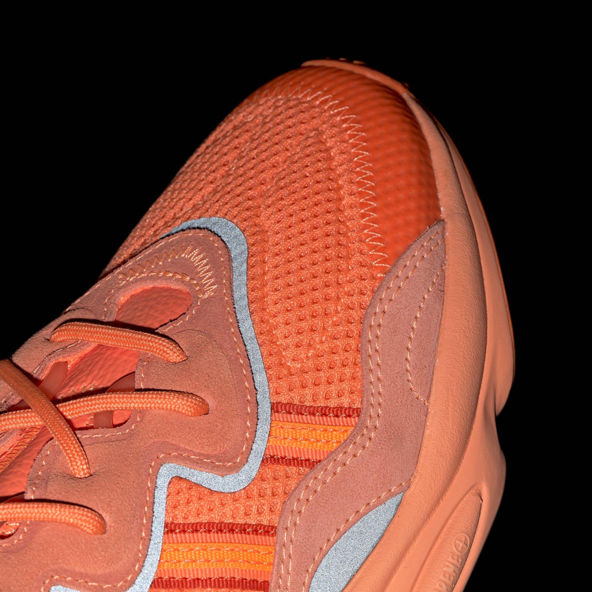 orange ozweego shoes