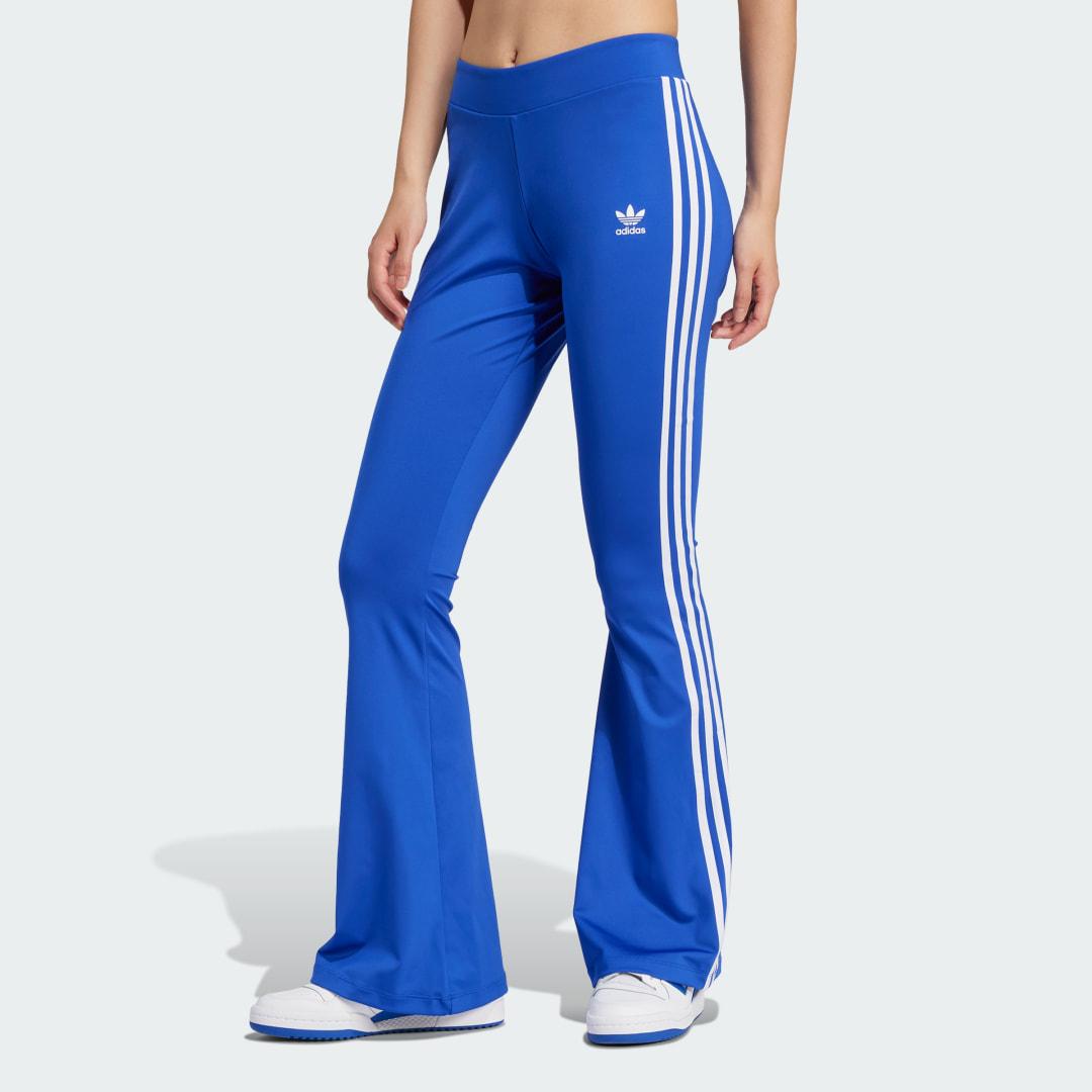 Flared legging blauw sale