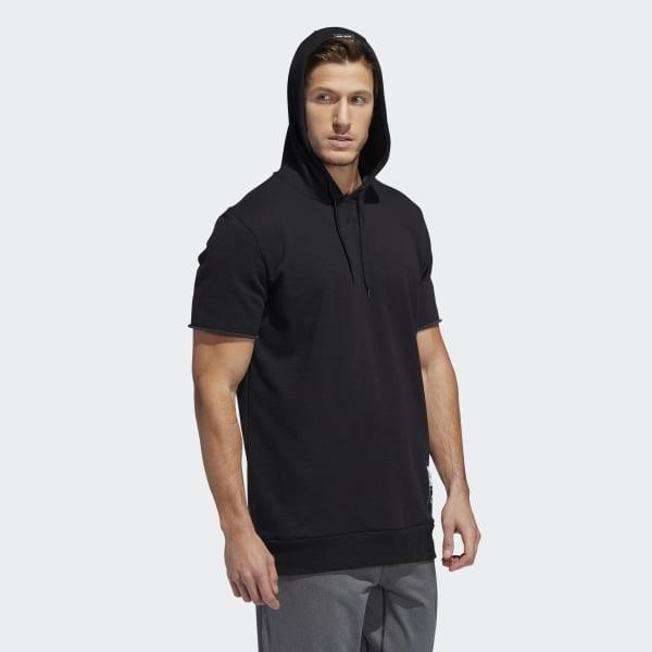 adidas x routine short sleeve hoodie
