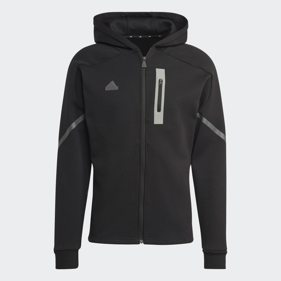 Adidas Sportswear Adidas Originals Tape Fleece Full Zip Hoodie Buy