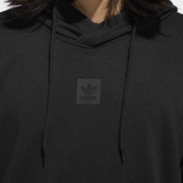 adidas cornered black hoodie