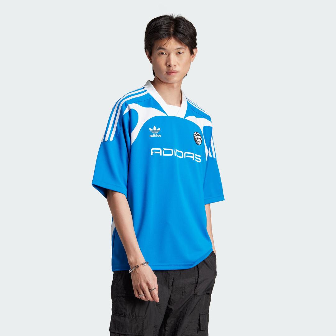 ☆Adidas☆Originals ADILENIUM OVERSIZED SHORT SLEEVE JERSEY Adidas originals Adilenium Oversized Short Sleeve Jersey XS