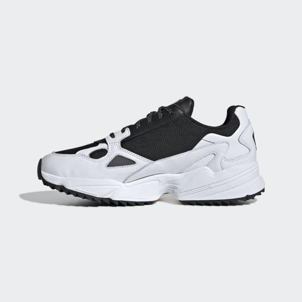 adidas Lace Falcon Trail Shoes in Black - Lyst