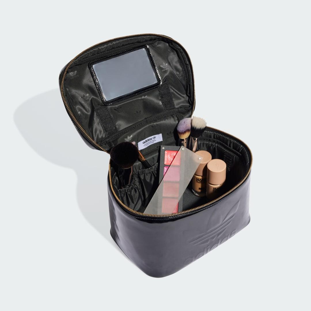 adidas Adicolor Premium Cosmetic Bag in Black | Lyst UK