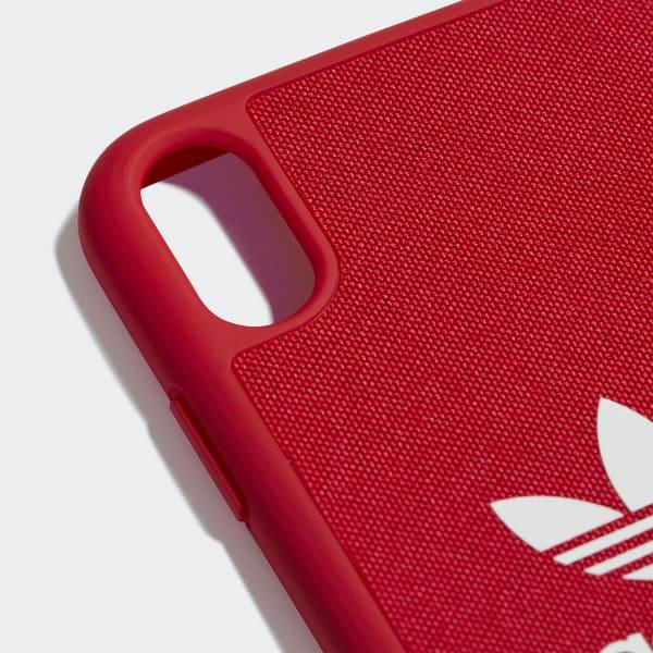 Adidas Canvas Molded Case Iphone Xr 6 1 Inch In Red Lyst