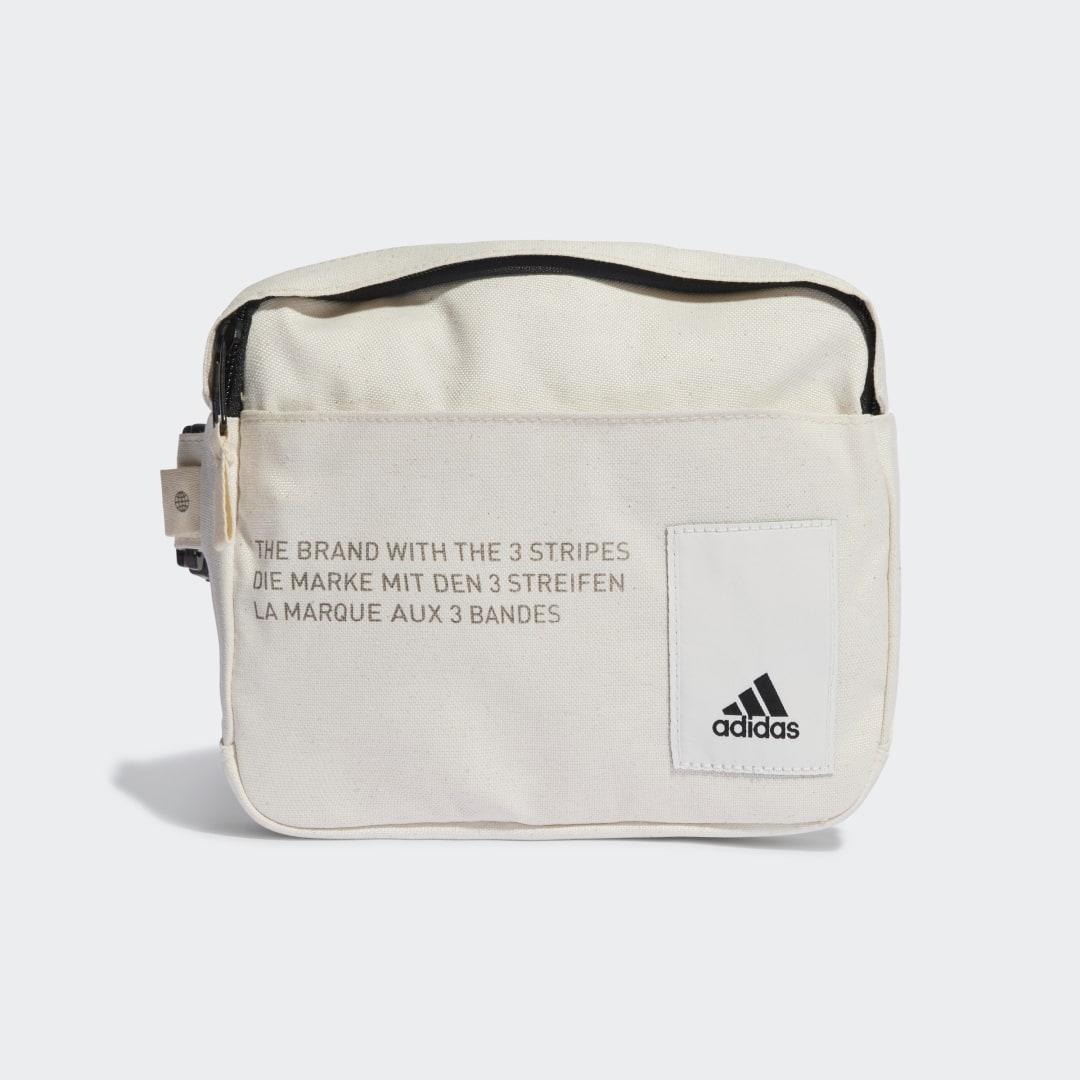 adidas Classic Foundation Crossbody Lounge Tas in het Wit Lyst NL