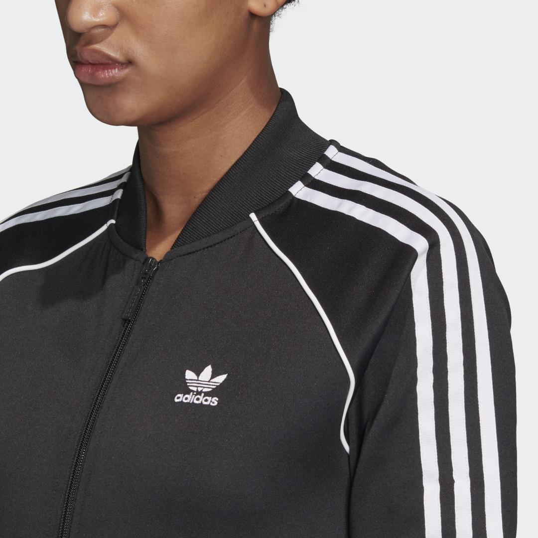 Veste de survêtement Primeblue SST Coton adidas en coloris Noir - Lyst