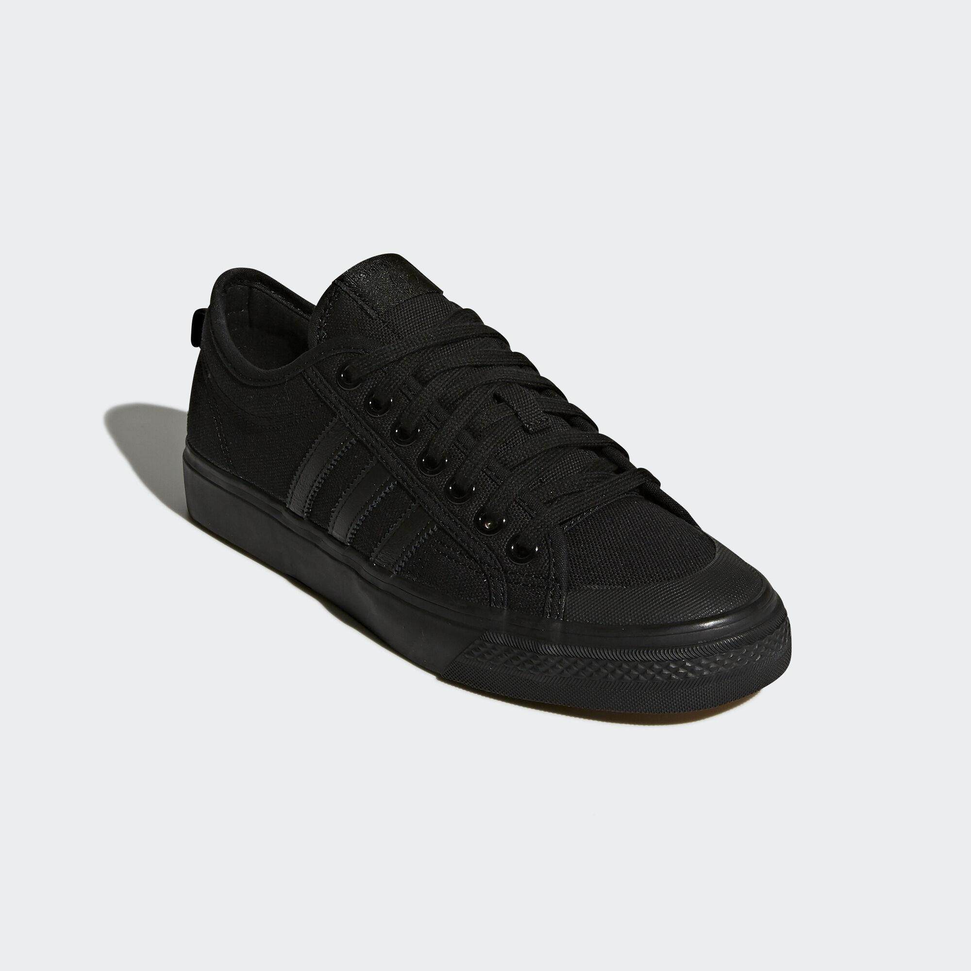 adidas Originals Adidas Nizza Canvas Trainers (bz0495) in Black for Men |  Lyst UK