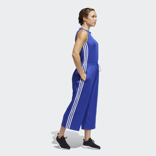 adidas cropped leg snap romper