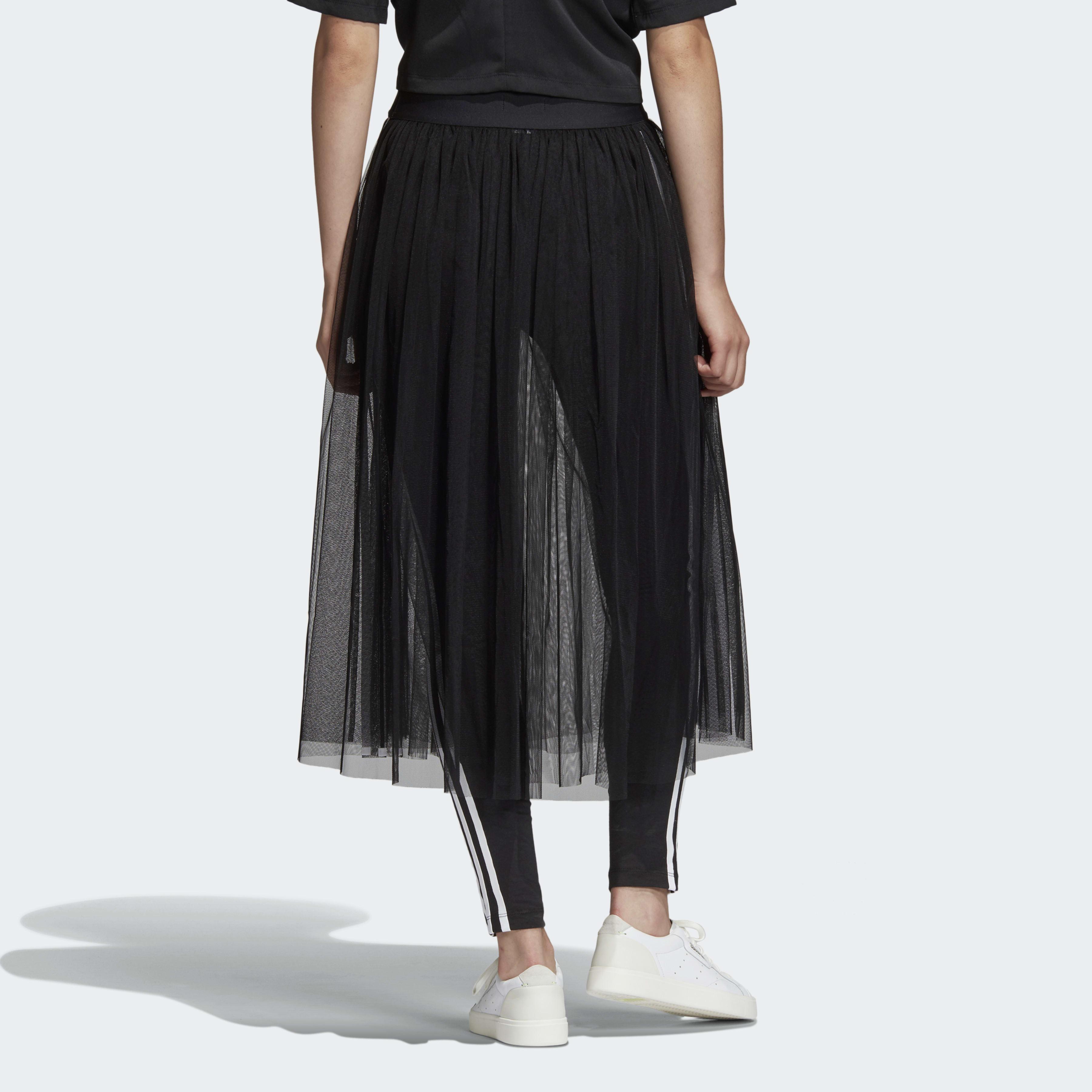 Tulle Skirt adidas en coloris Noir | Lyst