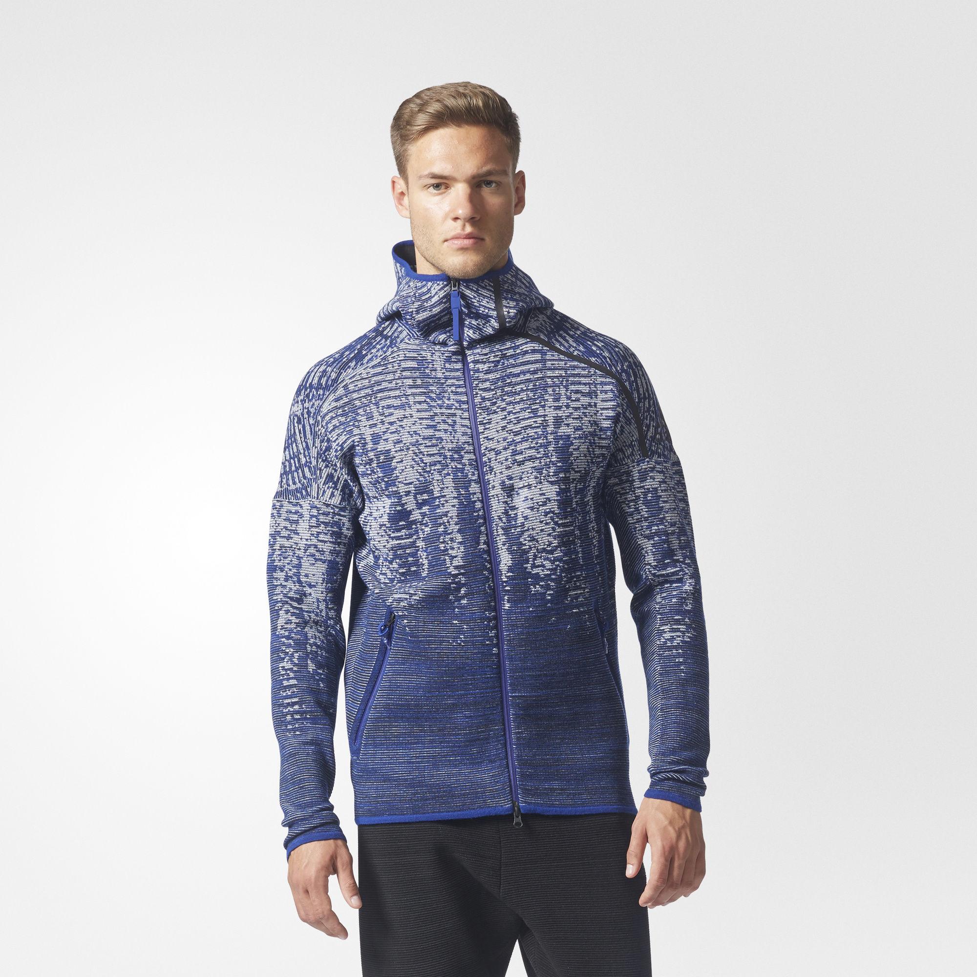 adidas zne pulse knit hoodie