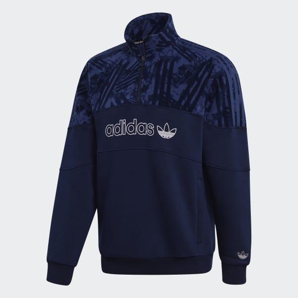 quarter zip track top