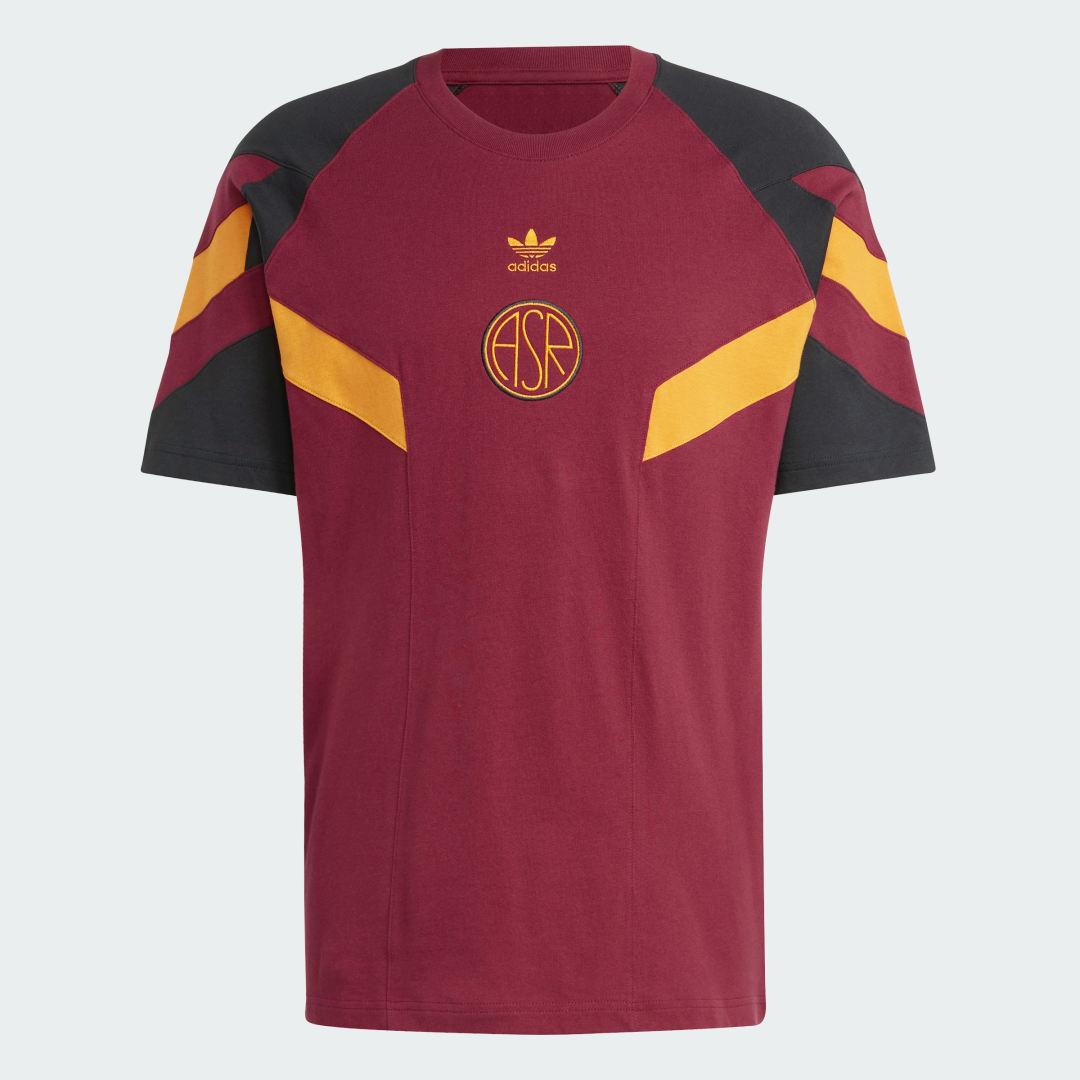 adidas Originals As Roma Originals Tee in Red for Men Lyst UK