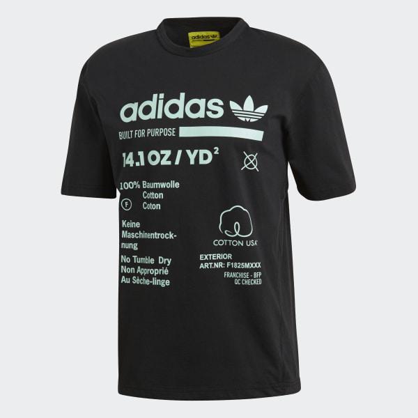 adidas Cotton Kaval Grp Tee Men's T Shirt In Black for Men - Lyst