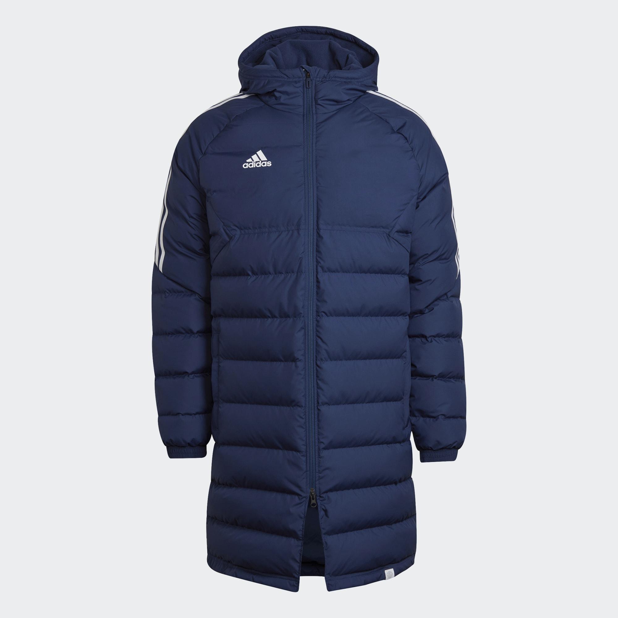 Adidas condivo sales long down jacket