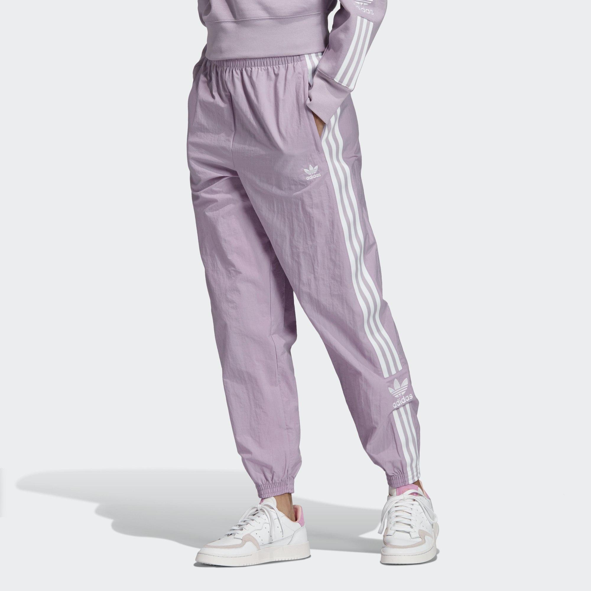 purple adidas sweat suit
