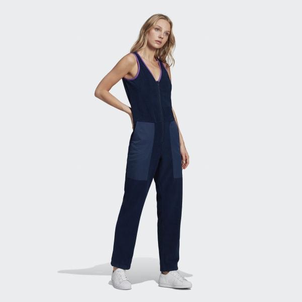 Adidas fleece jumpsuit Clearance