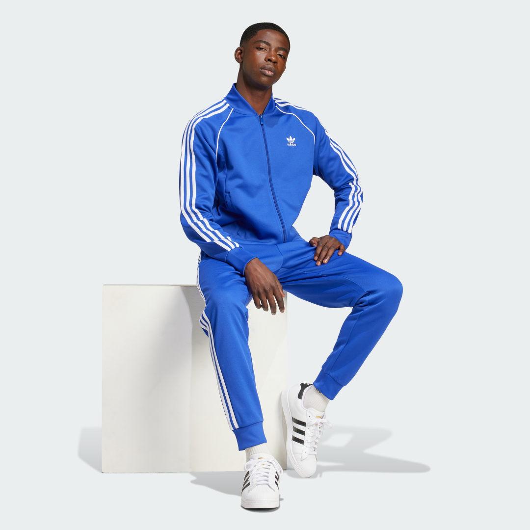 Adidas Adicolor Classics Sst Track Jacket Light Blue Adidas