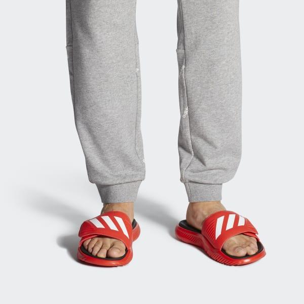 adidas alphabounce slides red