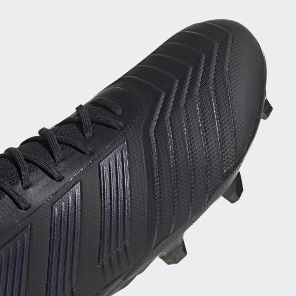predator 19.1 firm ground cleats black