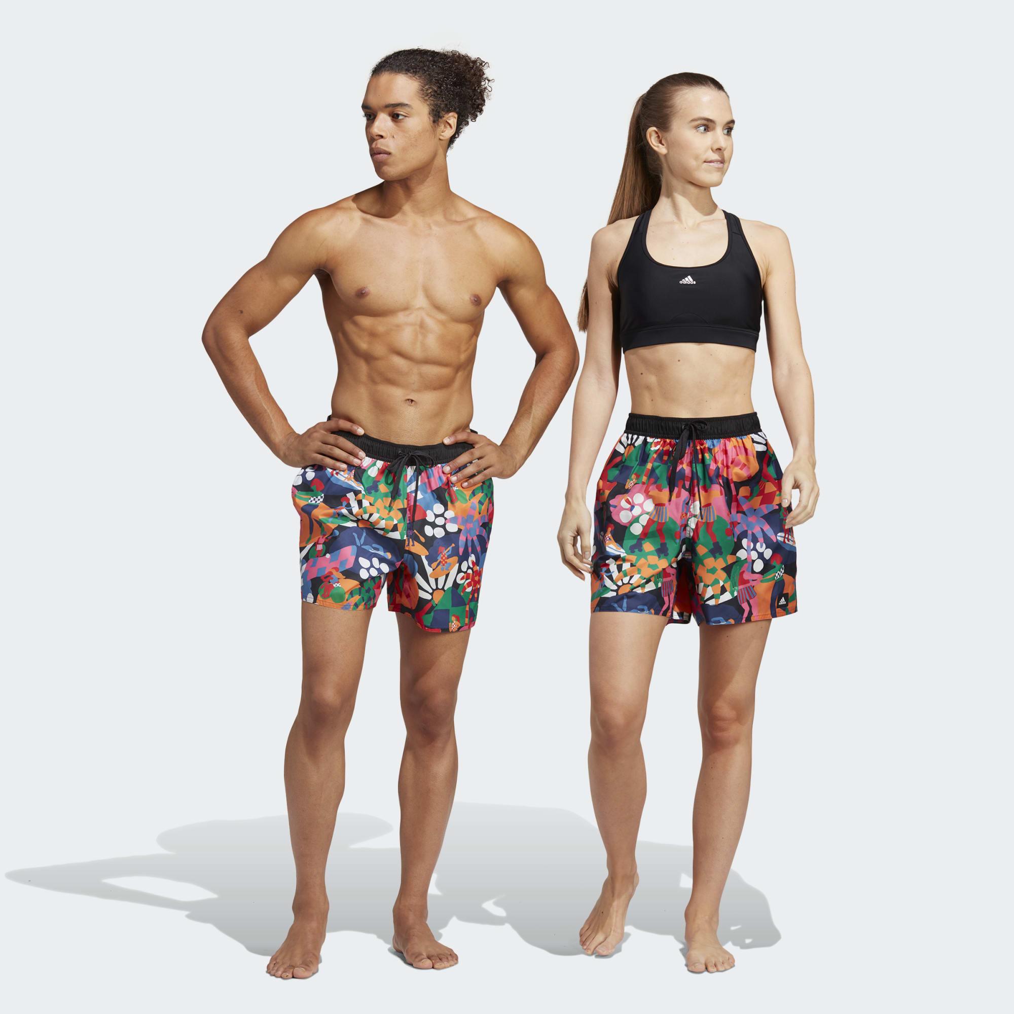adidas X Farm Swim Shorts (gender Neutral) in Black Lyst UK
