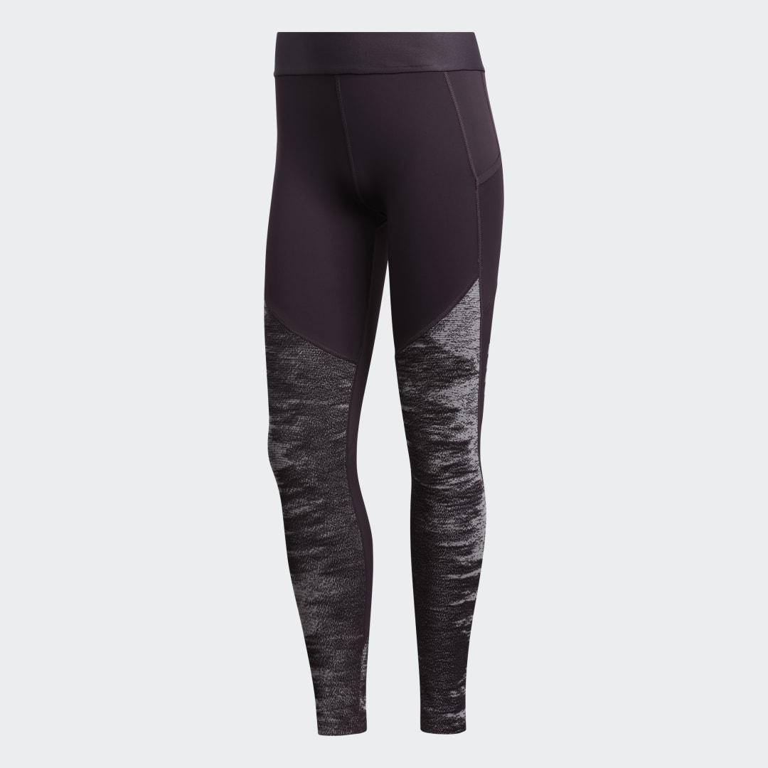 adidas Synthetisch Alphaskin Cold Weather Lange Legging in het Paars - Lyst