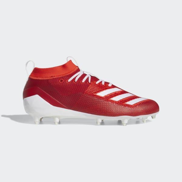 red addidas cleats