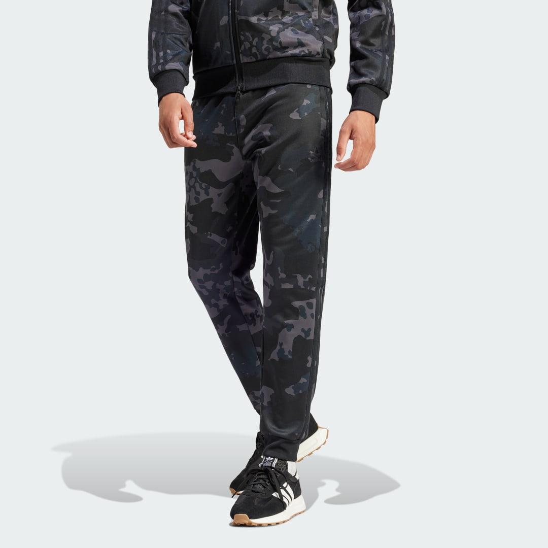 adidas Camo Sstr Track Tracksuit Bottoms in Black for Men Lyst UK