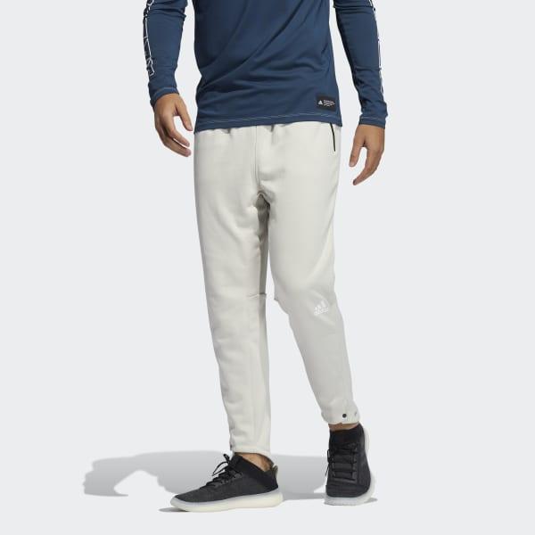 adidas Synthetic Studio Tech Pants in Beige (Gray) for Men - Lyst