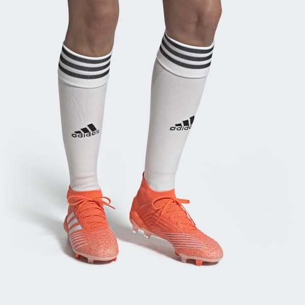 black and orange adidas predators