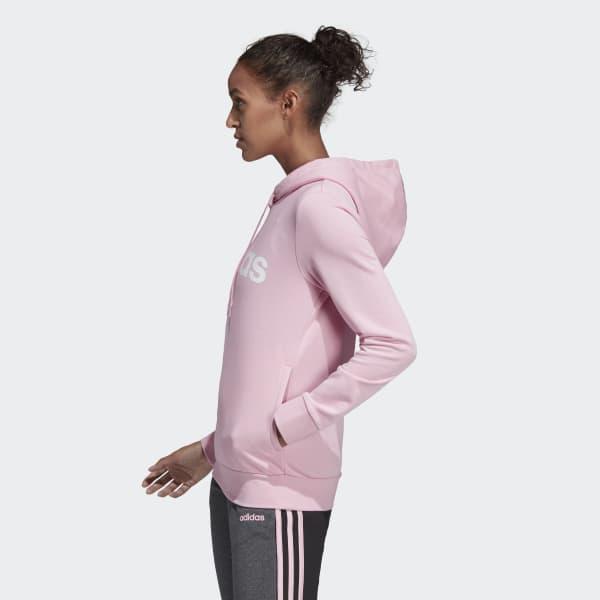 adidas essentials linear pullover hoodie