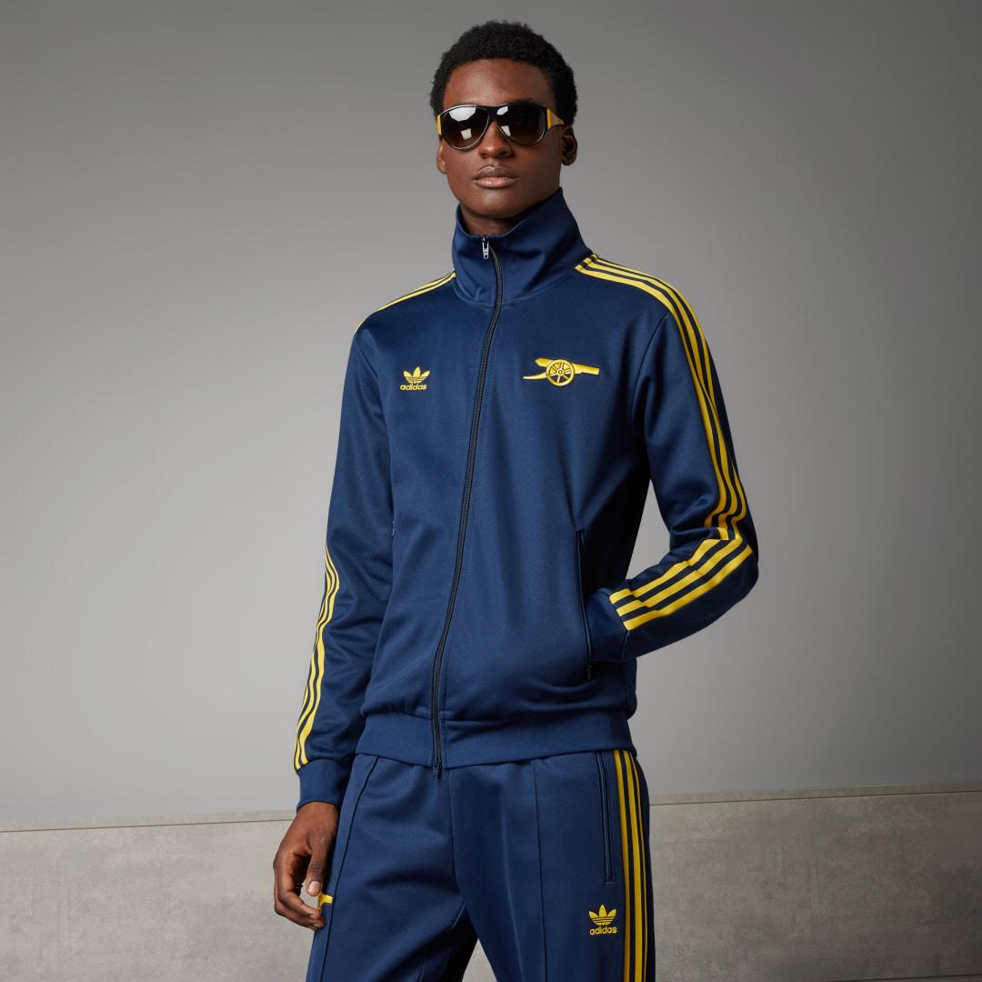 adidas Arsenal Beckenbauer Sportjack in het Blauw voor heren Lyst NL
