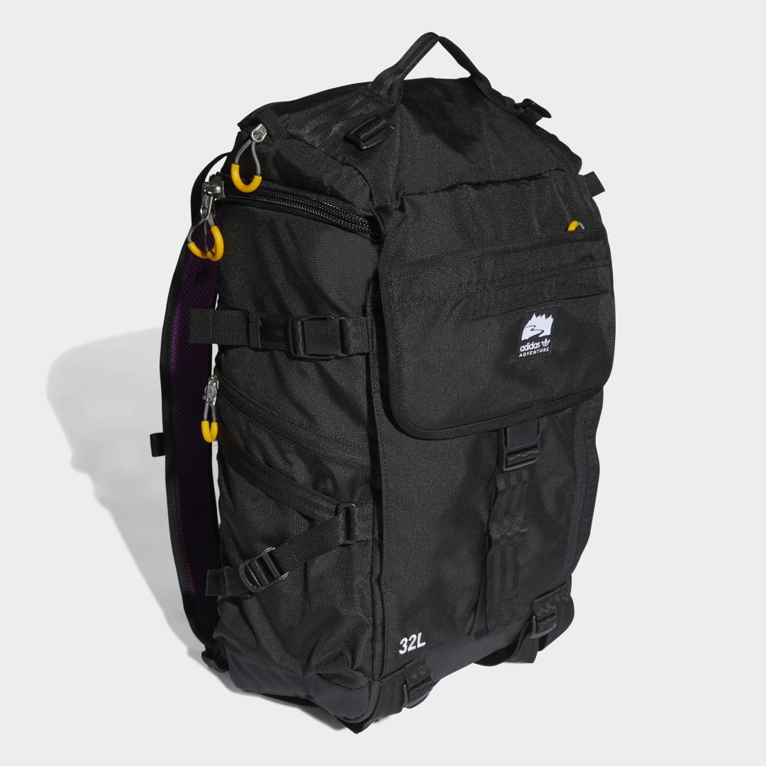 adidas Adventure Top Loader Rucksack in Schwarz Lyst DE