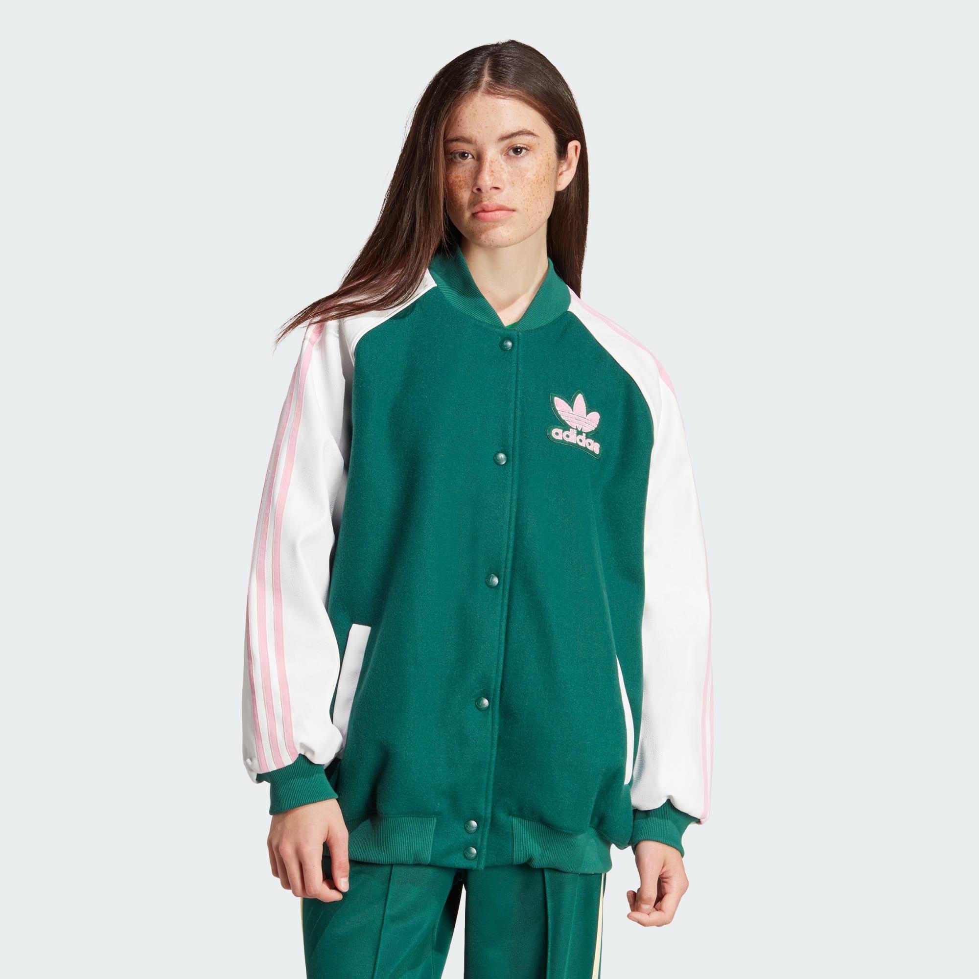 adidas Sst Oversized Vrct Jacket in Green Lyst UK