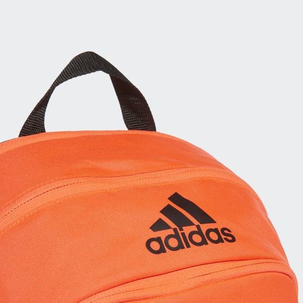 adidas backpack orange and black