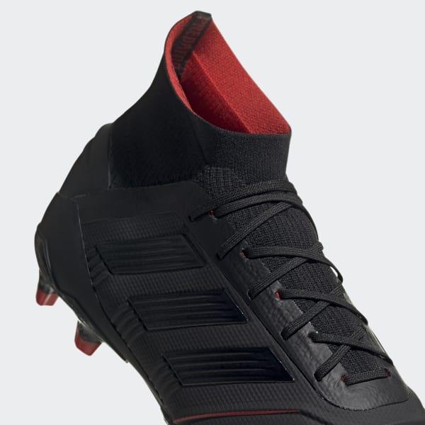 predator 19.1 firm ground cleats black