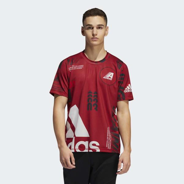 adidas freelift daily print tee